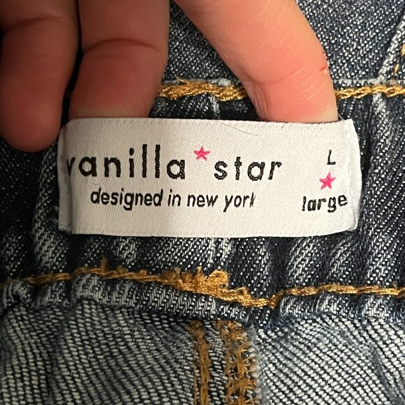 Womens Cargo Jogger Jeans L Streetwear Grunge Utility Normcore Hip Hop Urban - Picture 7 of 9